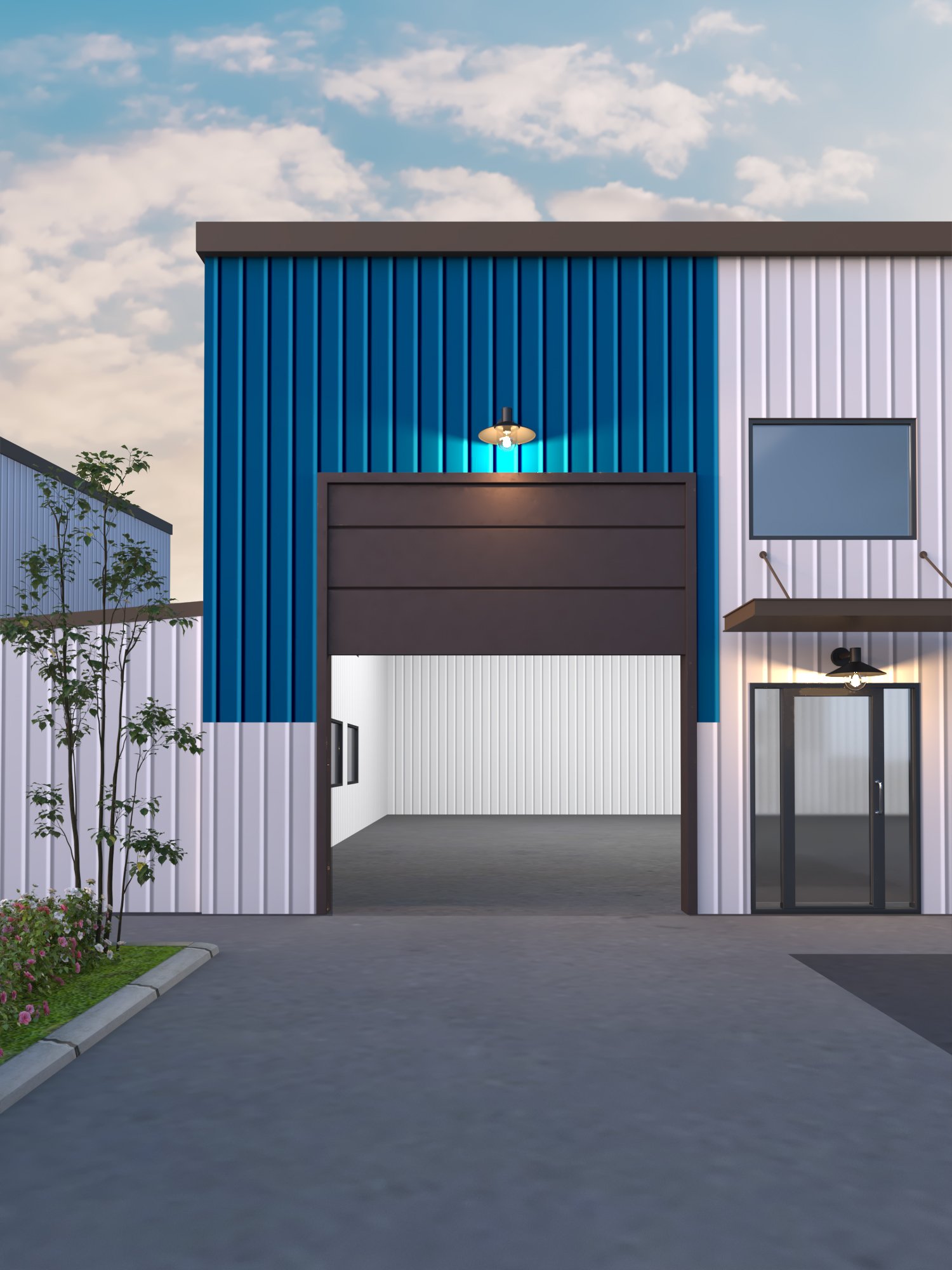 4_Individual Unit Exterior – Door Open-2 4_Individual Unit Exterior – Door Open-2